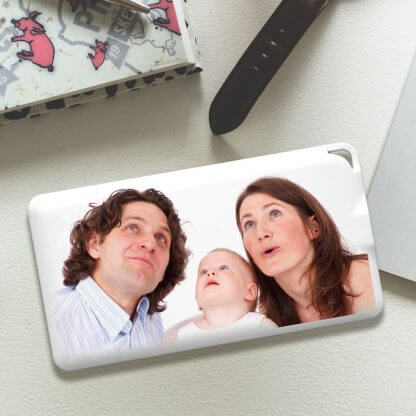 Personalised Family Photo Flat Powerbank