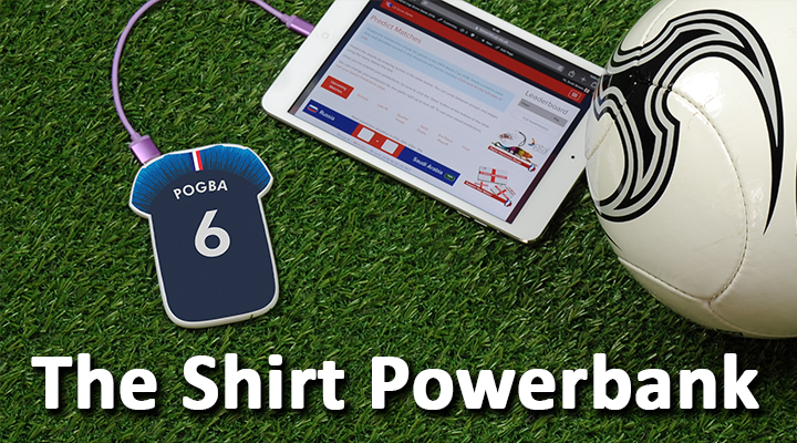 Our football shirt Powerbank